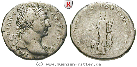 Klicken Sie auf das Bild um es auf Ihrem Rechner zu speichern traianus-denar/101911.jpg