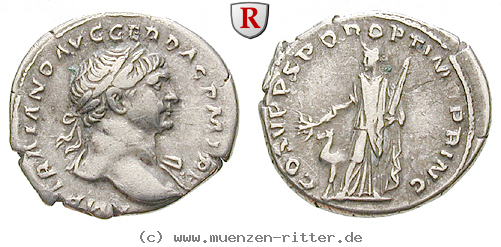 Klicken Sie auf das Bild um es auf Ihrem Rechner zu speichern traianus-denar/23199.jpg
