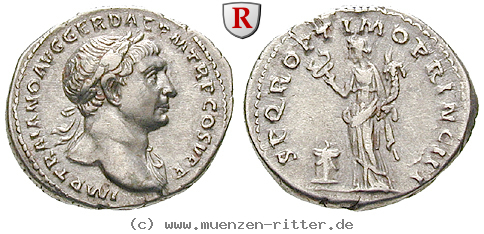 Klicken Sie auf das Bild um es auf Ihrem Rechner zu speichern traianus-denar/25822.jpg