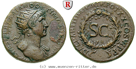 Klicken Sie auf das Bild um es auf Ihrem Rechner zu speichern traianus-dupondius/86293.jpg
