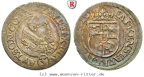 Klicken Sie auf das Bild um es auf Ihrem Rechner zu speichern trautson-fuerstentum-paul-sixtus-von-falkenstein-groschen-3-kreuzer/47343.jpg