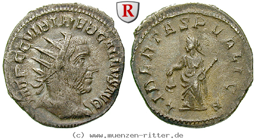 Klicken Sie auf das Bild um es auf Ihrem Rechner zu speichern trebonianus-gallus-antoninian/34972.jpg