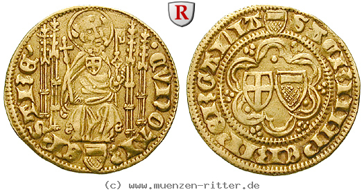 Klicken Sie auf das Bild um es auf Ihrem Rechner zu speichern trier-bistum-kuno-ii-von-falkenstein-goldgulden/50823.jpg
