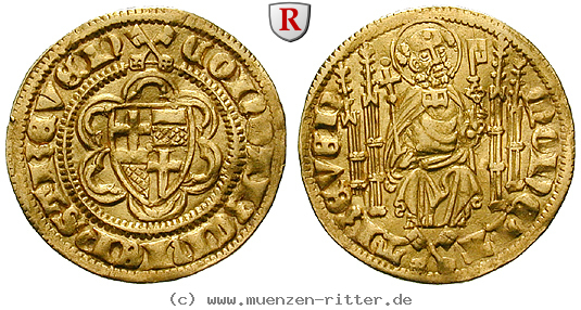 Klicken Sie auf das Bild um es auf Ihrem Rechner zu speichern trier-bistum-kuno-ii-von-falkenstein-goldgulden/93693.jpg