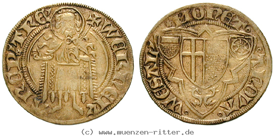 Klicken Sie auf das Bild um es auf Ihrem Rechner zu speichern trier-bistum-werner-iii-von-falkenstein-goldgulden/12386.jpg