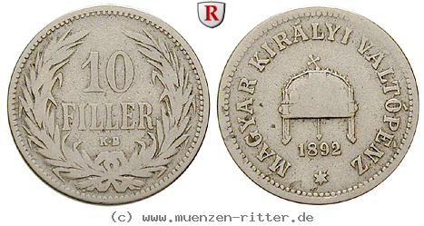 Klicken Sie auf das Bild um es auf Ihrem Rechner zu speichern ungarn-franz-joseph-i-10-filler/42950.jpg