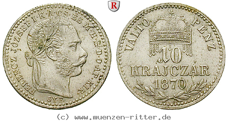 Klicken Sie auf das Bild um es auf Ihrem Rechner zu speichern ungarn-franz-joseph-i-10-krajczar/31648.jpg