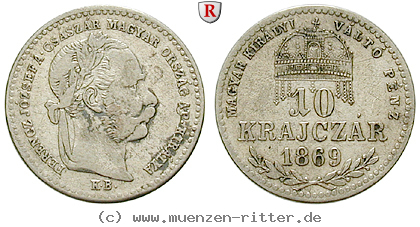 Klicken Sie auf das Bild um es auf Ihrem Rechner zu speichern ungarn-franz-joseph-i-10-krajczar/46298.jpg
