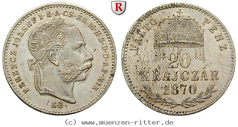 Klicken Sie auf das Bild um es auf Ihrem Rechner zu speichern ungarn-franz-joseph-i-20-krajczar/46299.jpg
