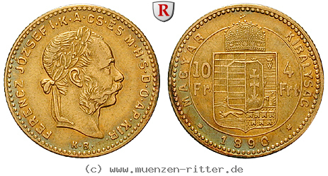 Klicken Sie auf das Bild um es auf Ihrem Rechner zu speichern ungarn-franz-joseph-i-4-forint/98448.jpg