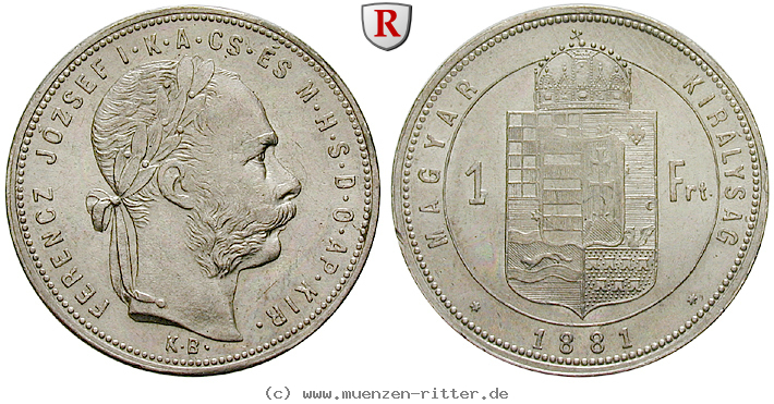Klicken Sie auf das Bild um es auf Ihrem Rechner zu speichern ungarn-franz-joseph-i-forint/39997.jpg