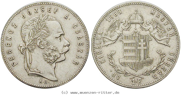 Klicken Sie auf das Bild um es auf Ihrem Rechner zu speichern ungarn-franz-joseph-i-forint/50247.jpg