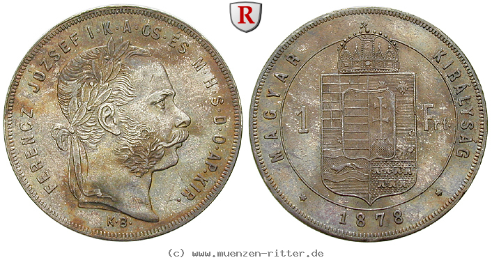 Klicken Sie auf das Bild um es auf Ihrem Rechner zu speichern ungarn-franz-joseph-i-forint/94320.jpg