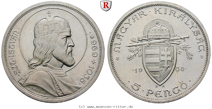 ungarn-reichsverweser-5-pengoe/100772.jpg