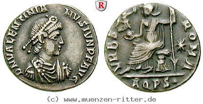 Klicken Sie auf das Bild um es auf Ihrem Rechner zu speichern valentinianus-ii-siliqua/47965.jpg