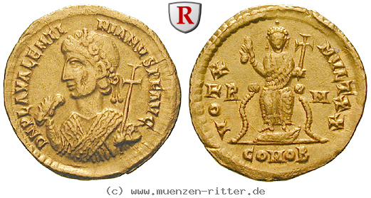 Klicken Sie auf das Bild um es auf Ihrem Rechner zu speichern valentinianus-iii-solidus/28221.jpg