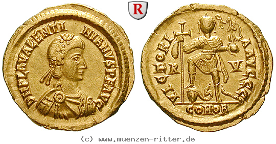 Klicken Sie auf das Bild um es auf Ihrem Rechner zu speichern valentinianus-iii-solidus/47221.jpg