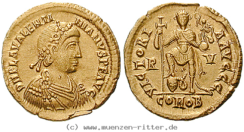 Klicken Sie auf das Bild um es auf Ihrem Rechner zu speichern valentinianus-iii-solidus/erom10133.jpg