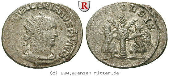 Klicken Sie auf das Bild um es auf Ihrem Rechner zu speichern valerianus-i-antoninian/100519.jpg