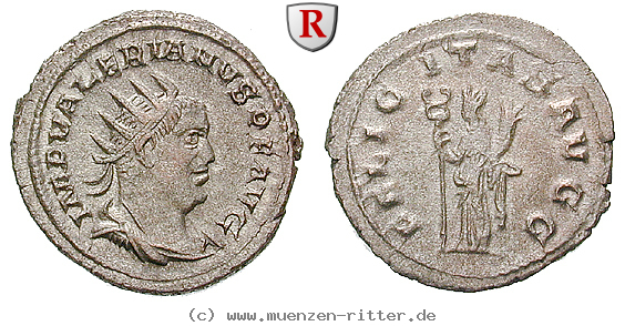 Klicken Sie auf das Bild um es auf Ihrem Rechner zu speichern valerianus-i-antoninian/11206.jpg