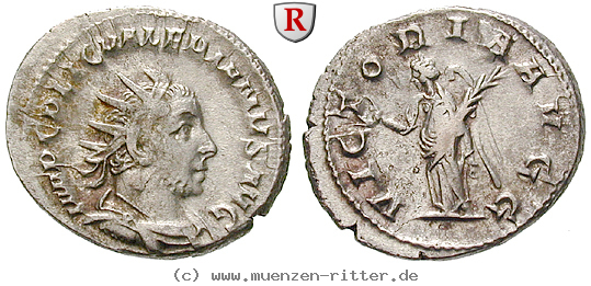 Klicken Sie auf das Bild um es auf Ihrem Rechner zu speichern valerianus-i-antoninian/11319.jpg
