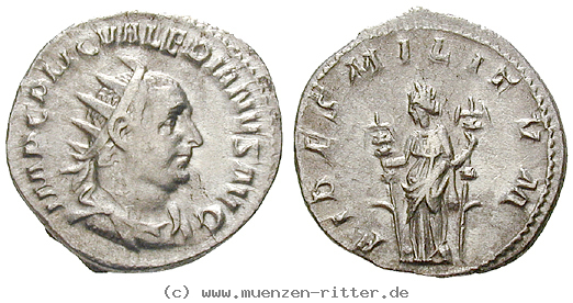 Klicken Sie auf das Bild um es auf Ihrem Rechner zu speichern valerianus-i-antoninian/19566.jpg