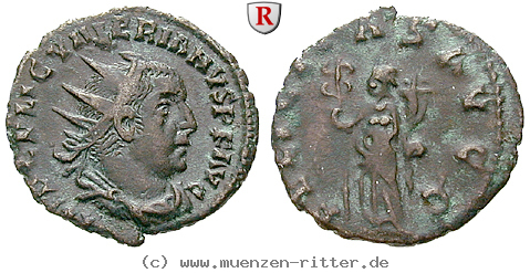 Klicken Sie auf das Bild um es auf Ihrem Rechner zu speichern valerianus-i-antoninian/27005.jpg