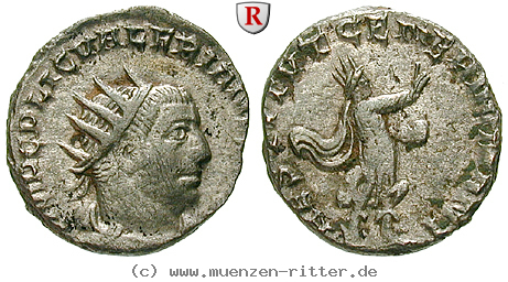 Klicken Sie auf das Bild um es auf Ihrem Rechner zu speichern valerianus-i-antoninian/50284.jpg