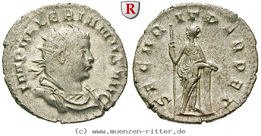 Klicken Sie auf das Bild um es auf Ihrem Rechner zu speichern valerianus-i-antoninian/54934.jpg