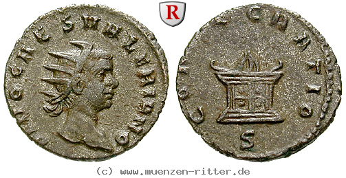 Klicken Sie auf das Bild um es auf Ihrem Rechner zu speichern valerianus-ii--caesar-antoninian/103445.jpg