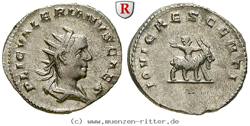 Klicken Sie auf das Bild um es auf Ihrem Rechner zu speichern valerianus-ii--caesar-antoninian/103623.jpg