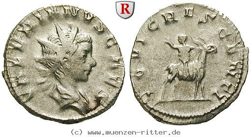 Klicken Sie auf das Bild um es auf Ihrem Rechner zu speichern valerianus-ii--caesar-antoninian/54115.jpg