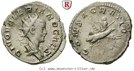 Klicken Sie auf das Bild um es auf Ihrem Rechner zu speichern valerianus-ii--caesar-antoninian/57534.jpg