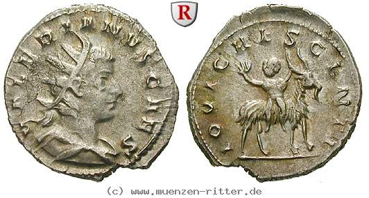 Klicken Sie auf das Bild um es auf Ihrem Rechner zu speichern valerianus-ii--caesar-antoninian/91037.jpg