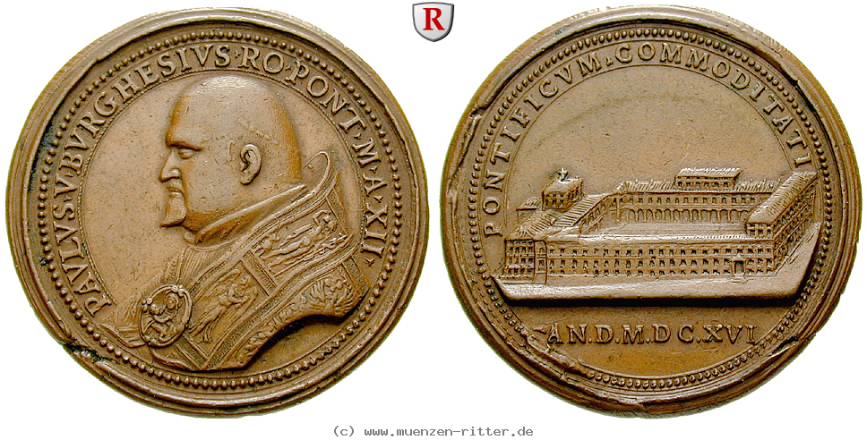 Klicken Sie auf das Bild um es auf Ihrem Rechner zu speichern vatikan-paul-v-bronzemedaille/53007.jpg