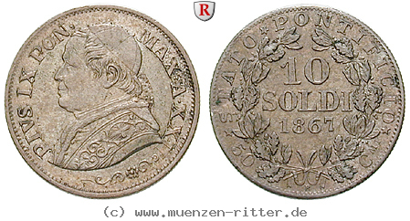 Klicken Sie auf das Bild um es auf Ihrem Rechner zu speichern vatikan-pius-ix-10-soldi/86202.jpg