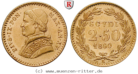 Klicken Sie auf das Bild um es auf Ihrem Rechner zu speichern vatikan-pius-ix-2-1-2-scudi/86483.jpg