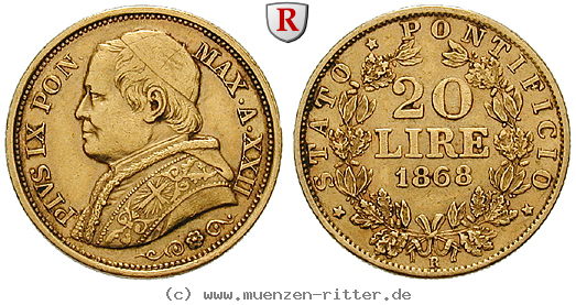 Klicken Sie auf das Bild um es auf Ihrem Rechner zu speichern vatikan-pius-ix-20-lire/99412.jpg