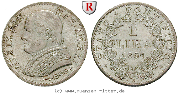 Klicken Sie auf das Bild um es auf Ihrem Rechner zu speichern vatikan-pius-ix-lira/70178.jpg