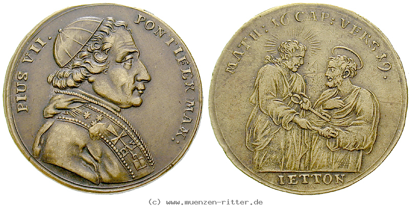 Klicken Sie auf das Bild um es auf Ihrem Rechner zu speichern vatikan-pius-vii-jeton/45731.jpg