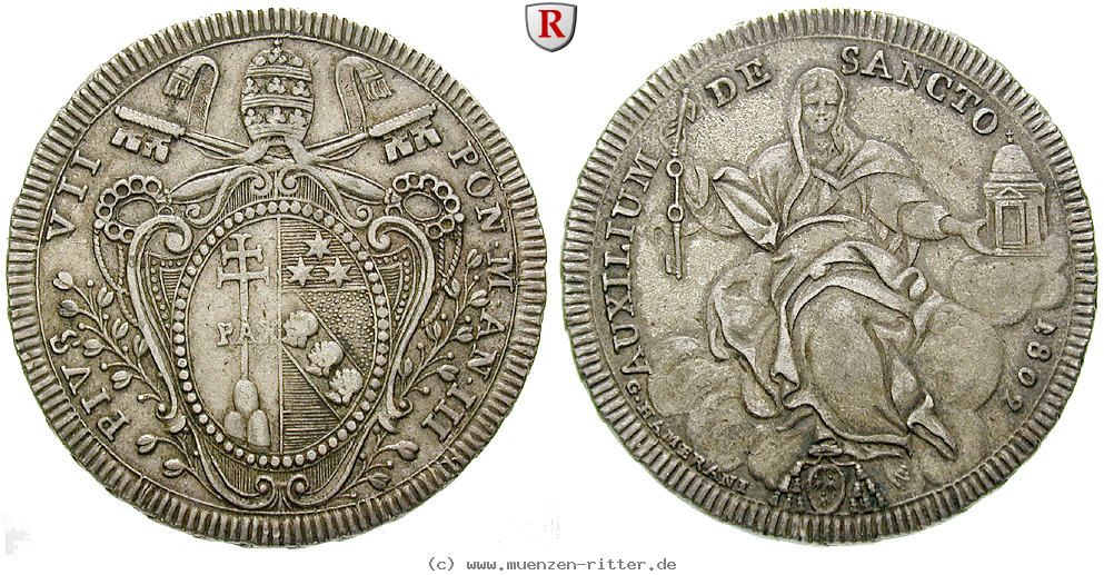 Klicken Sie auf das Bild um es auf Ihrem Rechner zu speichern vatikan-pius-vii-scudo/47046.jpg