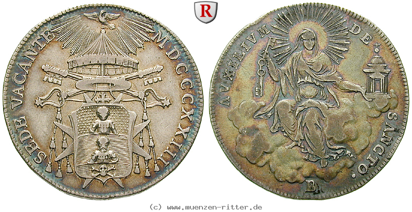 vatikan-sede-vacante-camerlengo-bartolomeo-pacca-1-2-scudo/47297.jpg