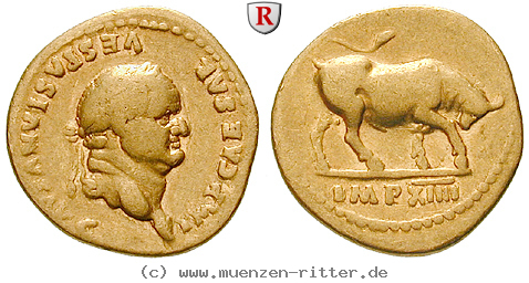 Klicken Sie auf das Bild um es auf Ihrem Rechner zu speichern vespasianus-aureus/57906.jpg