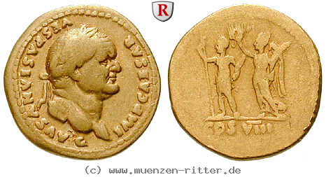 Klicken Sie auf das Bild um es auf Ihrem Rechner zu speichern vespasianus-aureus/57917.jpg
