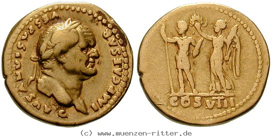 Klicken Sie auf das Bild um es auf Ihrem Rechner zu speichern vespasianus-aureus/erom7491.jpg