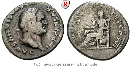 Klicken Sie auf das Bild um es auf Ihrem Rechner zu speichern vespasianus-denar/102220.jpg