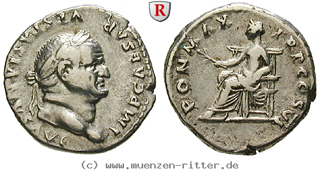 Klicken Sie auf das Bild um es auf Ihrem Rechner zu speichern vespasianus-denar/103930.jpg