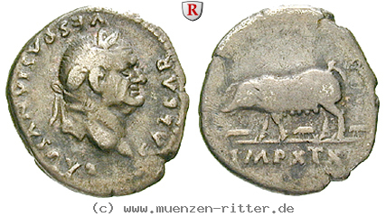 Klicken Sie auf das Bild um es auf Ihrem Rechner zu speichern vespasianus-denar/46553.jpg
