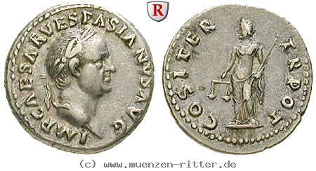 Klicken Sie auf das Bild um es auf Ihrem Rechner zu speichern vespasianus-denar/46555.jpg