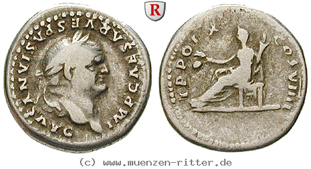 Klicken Sie auf das Bild um es auf Ihrem Rechner zu speichern vespasianus-denar/53692.jpg